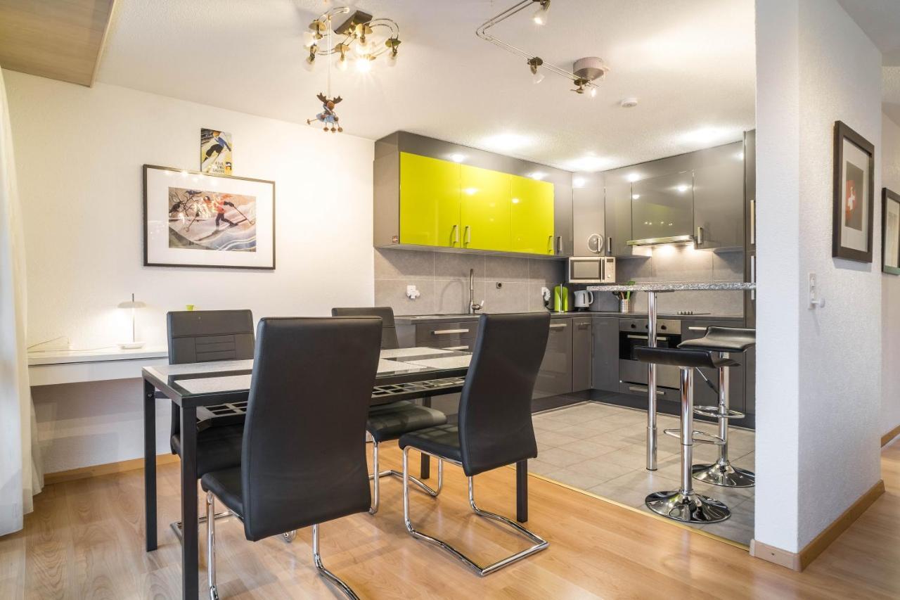 Apartment Jungfrau - Griwa Rent Ag 格林德瓦 外观 照片