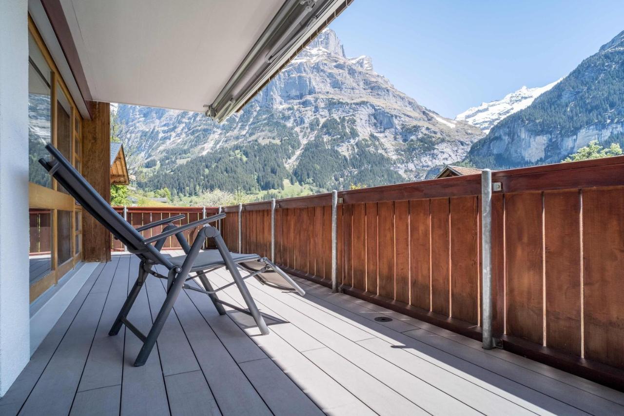 Apartment Jungfrau - Griwa Rent Ag 格林德瓦 外观 照片